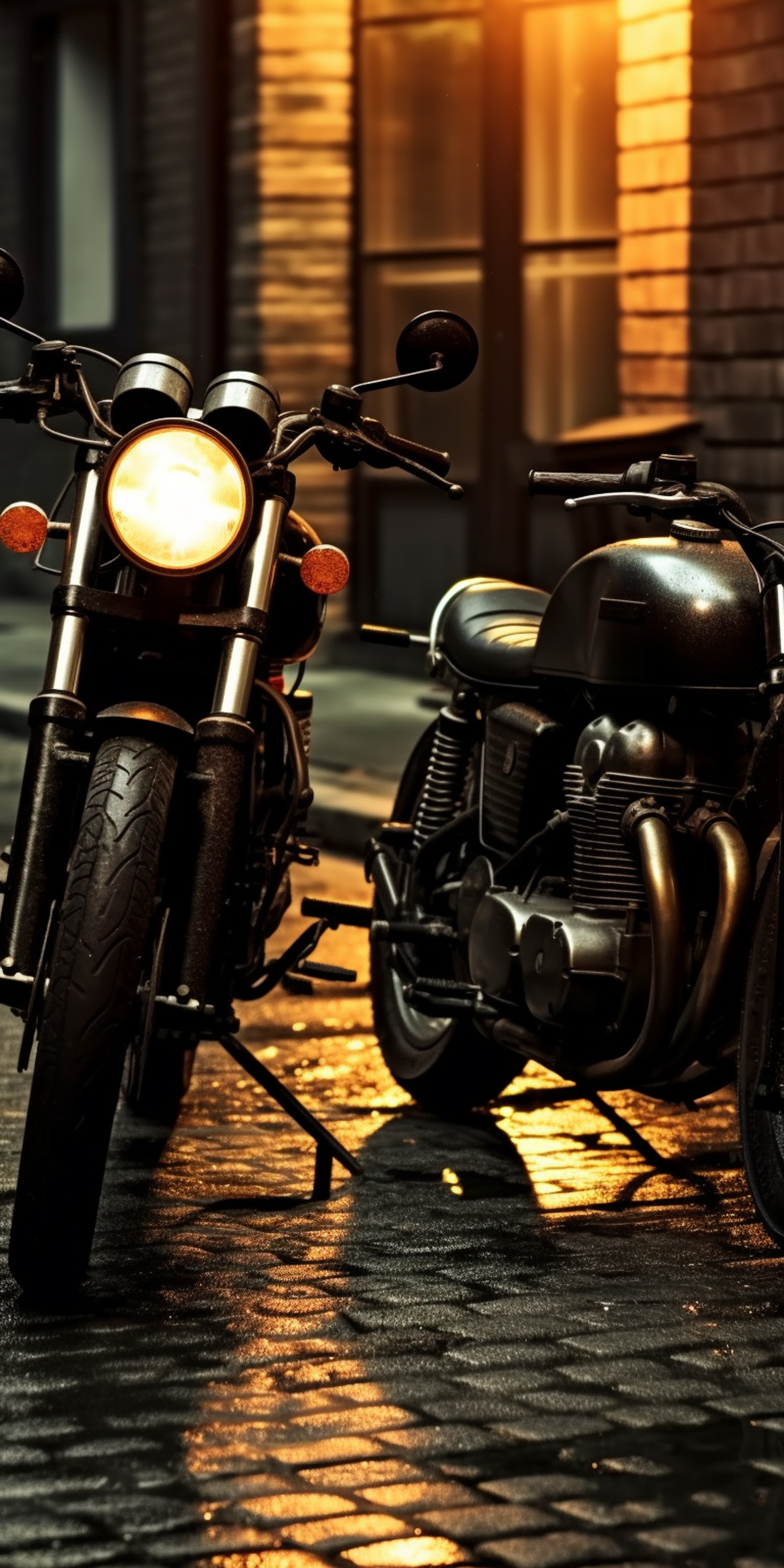 City street motorcycles
